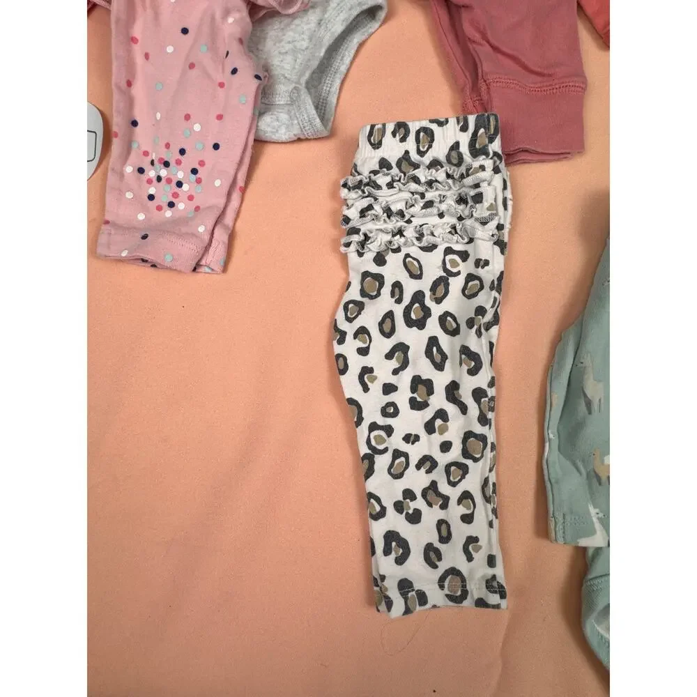 Baby Girl 0–3M Fall/Winter Clothing Lot – 23 Pieces #558